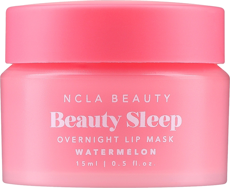 Maska do ust na noc - NCLA Beauty Beauty Sleep Overnight Lip Mask Watermelon — Zdjęcie N1
