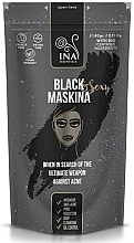 Glinkowa maseczka do twarzy z węglem aktywnym - Ina Essentials Black Maskina — Zdjęcie N1