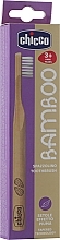 Bambusowa szczoteczka do zębów, fioletowa - Chicco — Zdjęcie N3