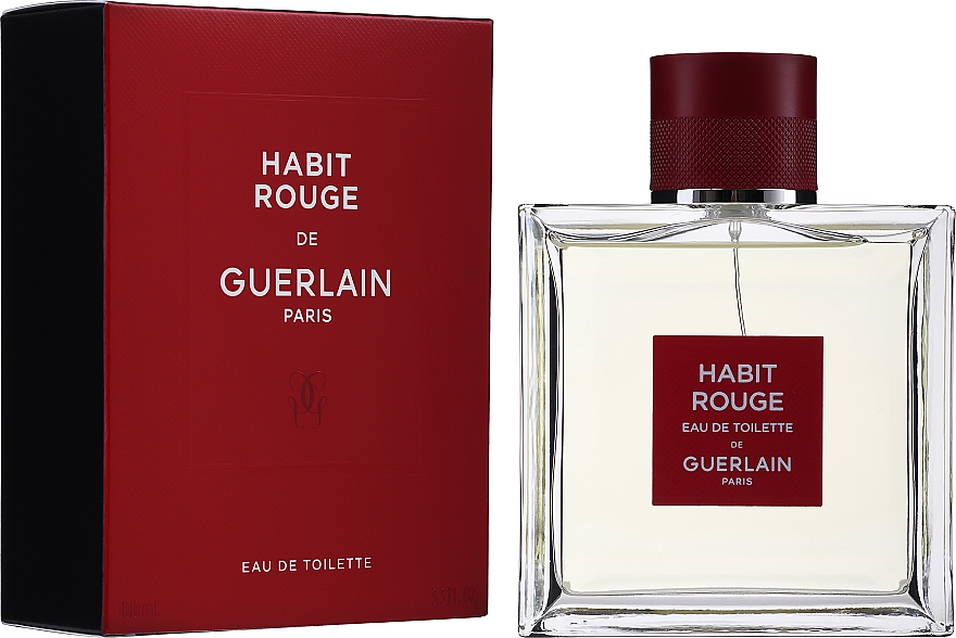 Guerlain Habit Rouge - Woda toaletowa — Zdjęcie N4