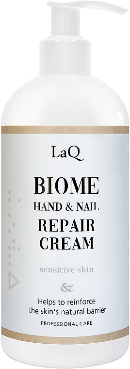 Intensywnie kojący krem do rąk i paznokci - LaQ Biome Hand & Nail Repair Cream — Zdjęcie N1