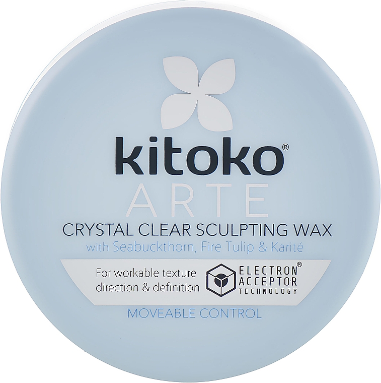 Wosk do stylizacji włosów - Affinage Salon Professional Kitoko Arte Crystal Clear Sculpting Wax — Zdjęcie N2