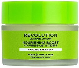 Krem pod oczy z awokado - Revolution Skincare Nourishing Boost Avocado Eye Cream — Zdjęcie N1