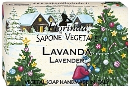 Kup Mydło roślinne - Florinda Special Christmas Lavender Vegetal Soap Bar