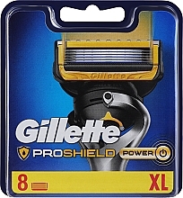 Wymienne ostrza do maszynki do golenia, 8 szt. - Gillette Proshield Power Razor 8 Pack — Zdjęcie N1