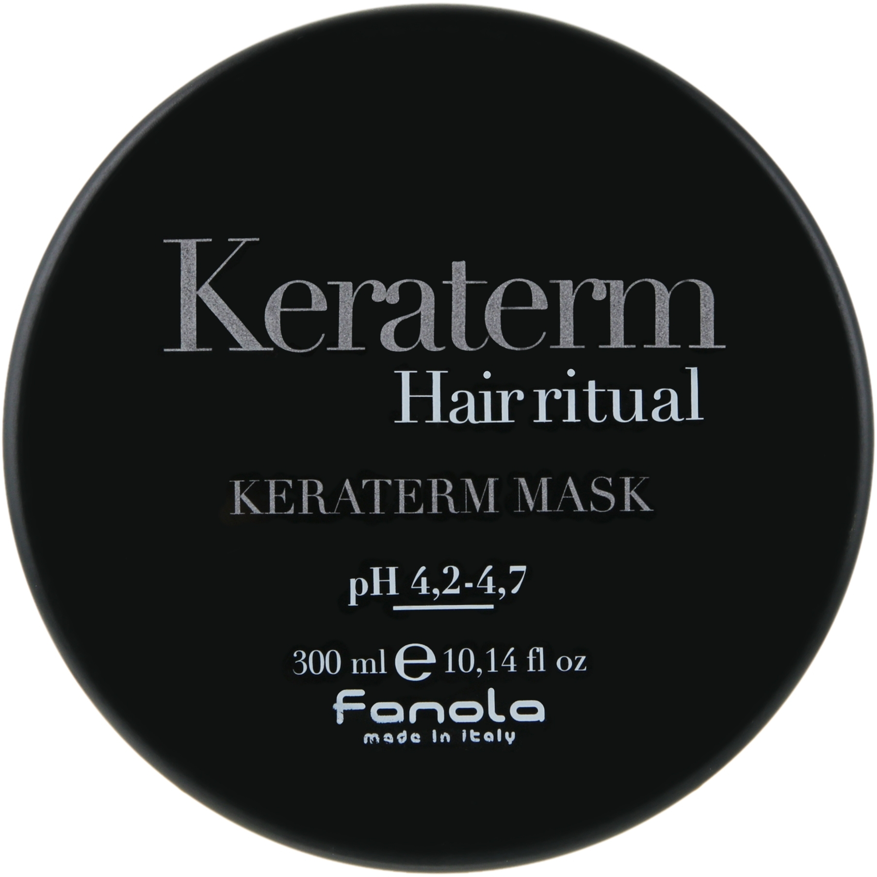 Keratynowa maska do włosów - Fanola Keraterm Mask — Zdjęcie 300 ml