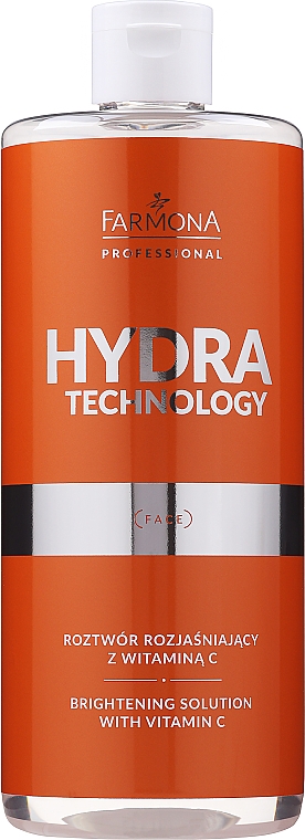 Roztwór rozjaśniający z witaminą C - Farmona Professional Hydra Technology Brighteninhg Solution — Zdjęcie N2