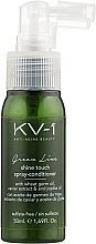 Kup PRZECENA! Odżywka w sprayu bez spłukiwania z ekstraktem z kawioru i olejkiem jojoba - KV-1 Green Line Shine Touch Spray-Conditioner *