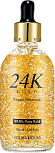 Odmładzające serum do twarzy ze złotem - Holika Holika Prime Youth 24K Gold Repair Ampoule — Zdjęcie N1