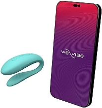 Wibrator dla par, turkusowy - We-Vibe Sync Lite Aqua — Zdjęcie N3