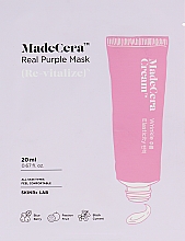 Kup Liftingująca maska do twarzy w płachcie - SKINRx LAB MadeCera Real Purple Mask