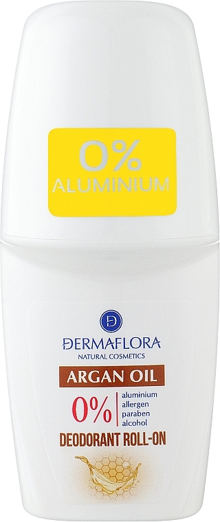 Dezodorant w kulce z olejem arganowym - Dermaflora Deodorant Roll-on Argan Oil