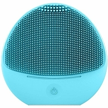 Kup Silikonowa szczoteczka soniczna do twarzy, turkusowa - Purederm Sonic Face Brush Turquoise