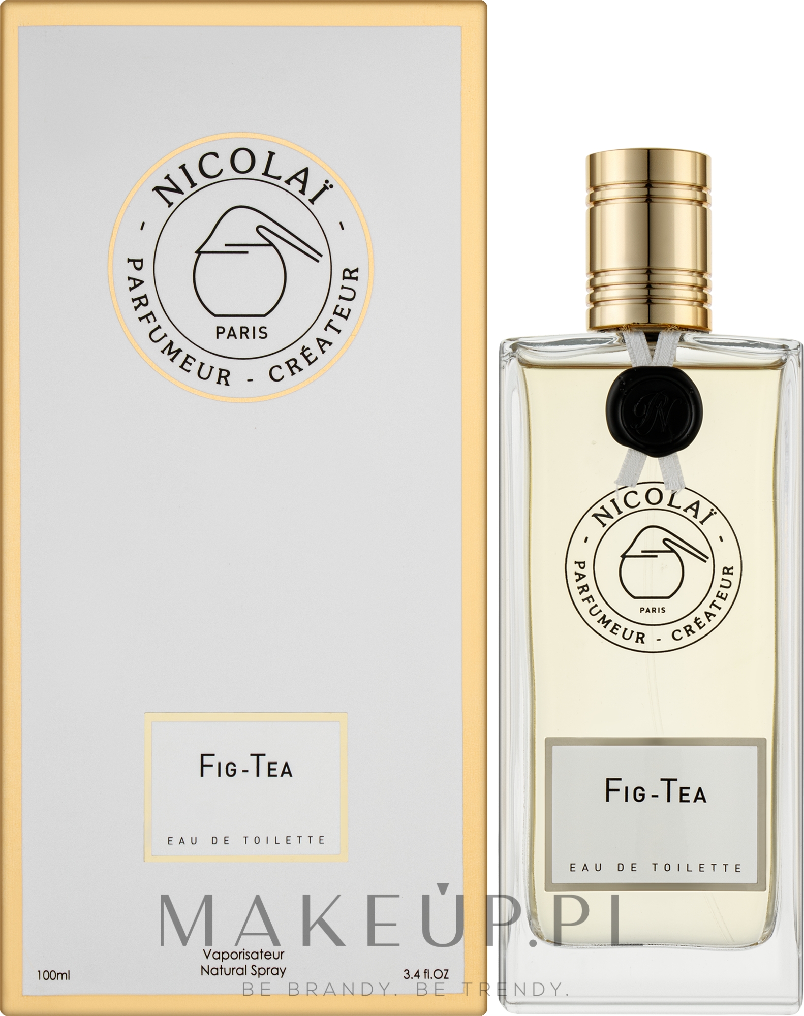 Nicolai Parfumeur Createur Fig Tea - Woda toaletowa — Zdjęcie 100 ml