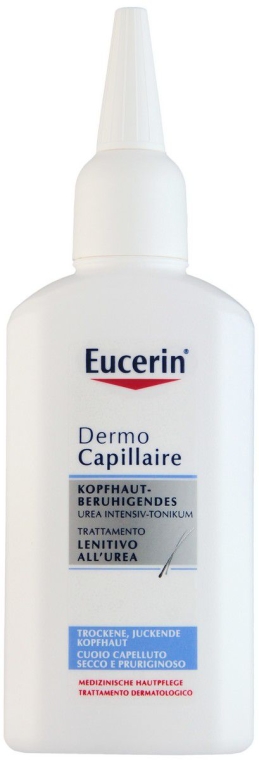 Kojący szampon do suchej i podrażnionej skóry głowy - Eucerin DermoCapillaire Calming Urea — Zdjęcie N2