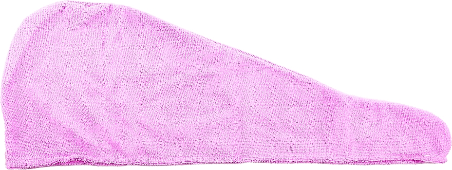 Turban do włosów z mikrofibry, różowy - Deni Carte — Zdjęcie N1