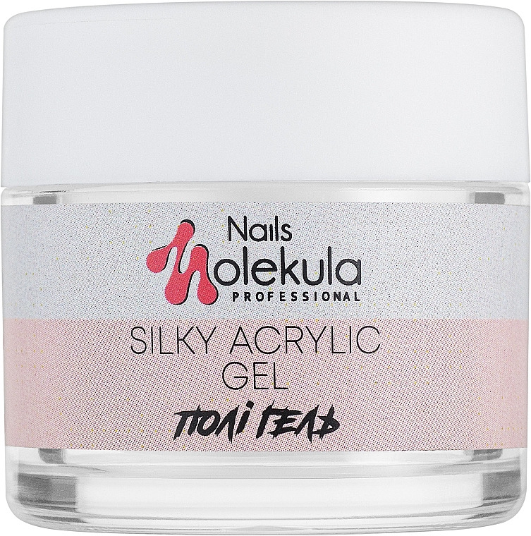 Żel akrylowy do paznokci - Nails Molekula Silky Acrylic Gel Silky Clear — Zdjęcie N1