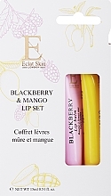 Kup Zestaw - Eclat Skin London Mango & Blackberry Lip Balm Set (lip/balm/15ml)