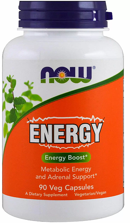 Kapsułki energetyczne - Now Foods Energy — Zdjęcie N1