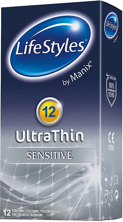 Prezerwatywy, 12 szt. - LifeStyles Ultrathin — Zdjęcie N1