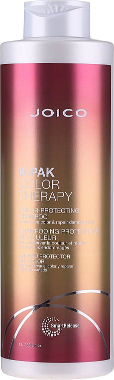 Szampon do farbowanych, osłabionych i zniszczonych włosów - Joico K-Pak Color Therapy Shampoo — Zdjęcie N1