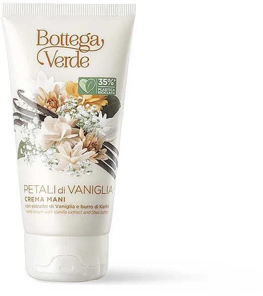 Krem do rąk z płatkami wanilii - Bottega Verde Hand Cream — Zdjęcie N1