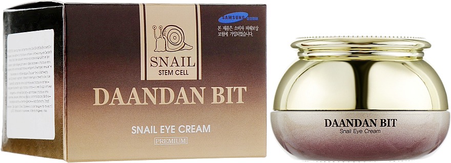 Odżywczy krem pod oczy ze śluzem ślimaka - Daandanbit Stem Cell Snail Eye Cream — Zdjęcie N1