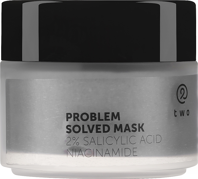 Maseczka do twarzy - Two Cosmetics Problem Solved Mask 2% Salicylic Acid Niacinamide — Zdjęcie N2