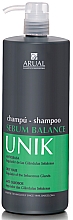 Szampon do włosów przetłuszczających się dla mężczyzn - Arual Unik Sebum Balance Shampoo — Zdjęcie N2