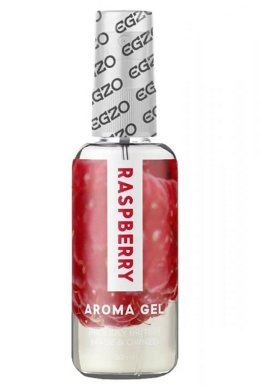 Lubrykant na bazie wody - Egzo Aroma Gel Raspberry — Zdjęcie N1