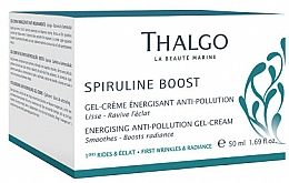 Energetyzujący żel-krem do twarzy - Thalgo Spiruline Boost Energising Anti-Pollution Gel-Cream — Zdjęcie N2