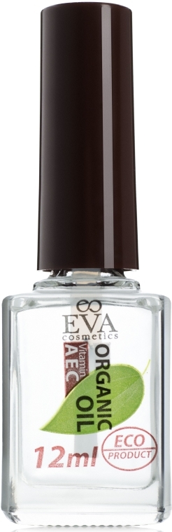Wzmacniający olejek wybielający paznokcie - Eva Cosmetics Organic Oil — Zdjęcie N1