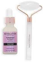 Zestaw - Revolution Skincare Do Not Disturb Skin Treats Collection (serum/30ml + ass/1pcs) — Zdjęcie N3