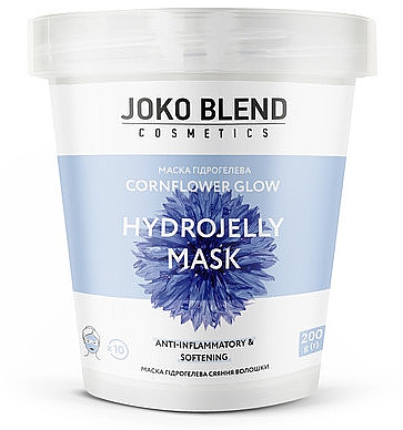 Rozświetlająco-nawilżająca hydrożelowa maska do twarzy - Joko Blend Cornflower Glow Hydrojelly Mask — Zdjęcie N3