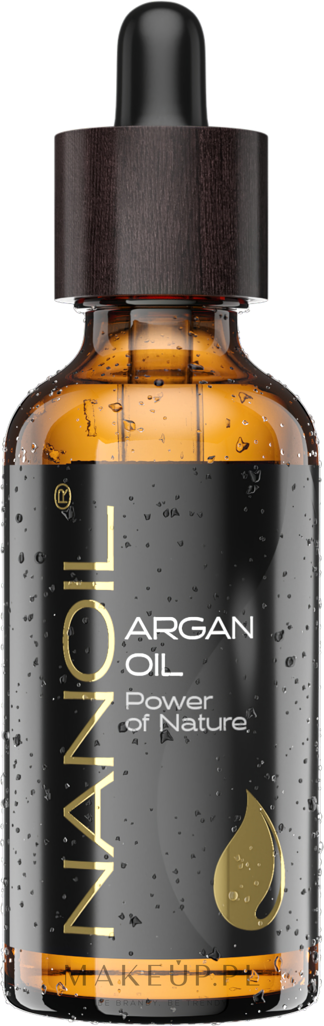 Olej arganowy - Nanoil Body Face and Hair Argan Oil — Zdjęcie 50 ml