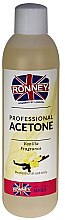 Acetonowy zmywacz do paznokci Wanilia - Ronney Professional Acetone Vanilia — Zdjęcie N3