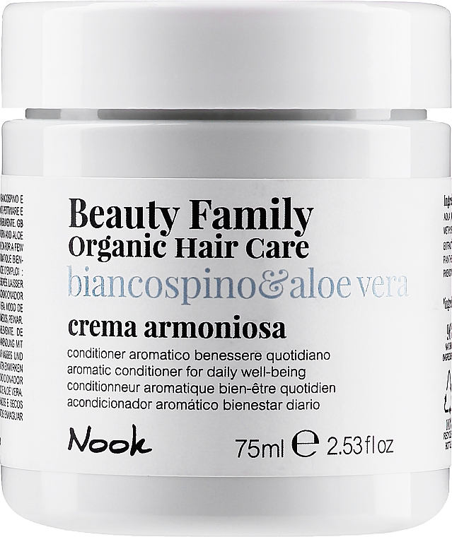 Odżywka do włosów do codziennego stosowania - Nook Beauty Family Organic Hair Care — Zdjęcie N1