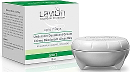 Dezodorant w kremie Sport, 7 dni - Lavilin 7 Day Underarm Deodorant Cream Sport — Zdjęcie N1