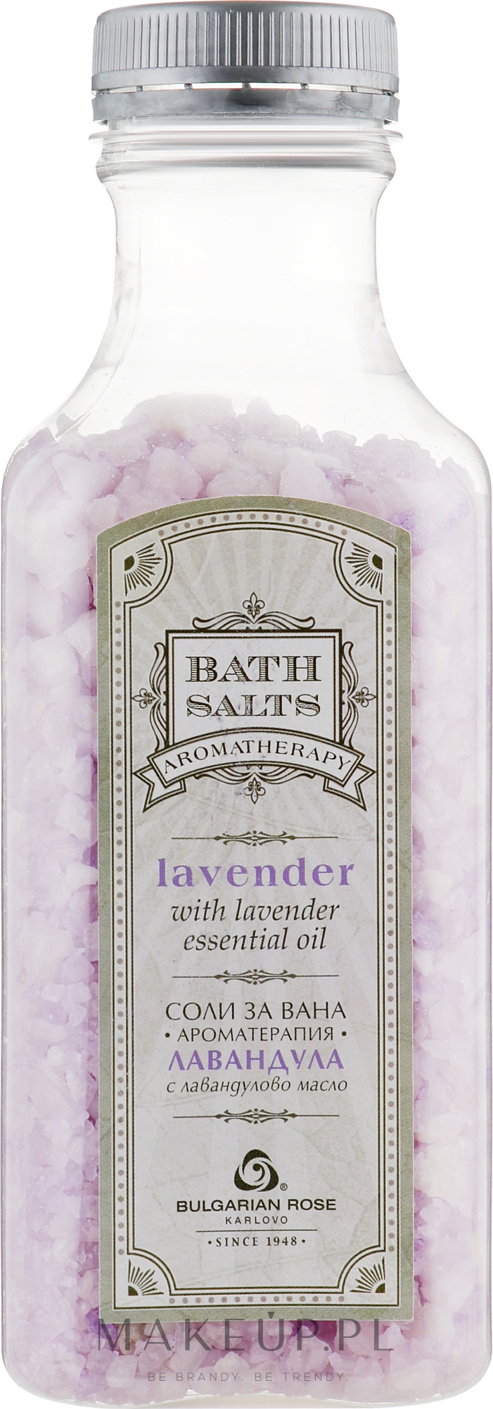 Sól do kąpieli Lawenda - Bulgarian Rose Aromatherapy Lavender Bath Salts  — Zdjęcie 470 g