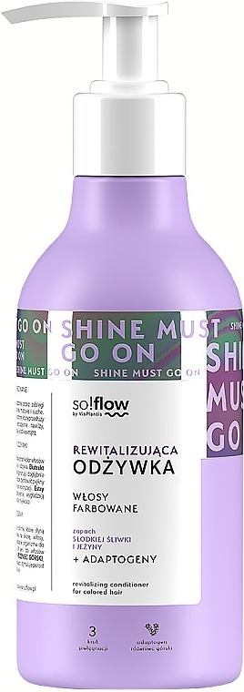 Odżywka do włosów farbowanych - So!Flow Revitalizing Conditioner for Colored Hair — Zdjęcie N1