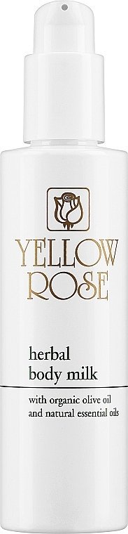 Odżywcze mleczko do ciała - Yellow Rose Herbal Body Milk — Zdjęcie N1