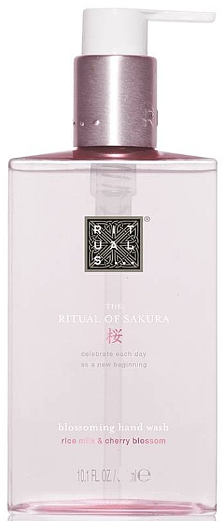 PRZECENA! Żel do mycia rąk Mleko ryżowe i kwiat wiśni - Rituals The Ritual Of Sakura Hand Wash * — Zdjęcie N1