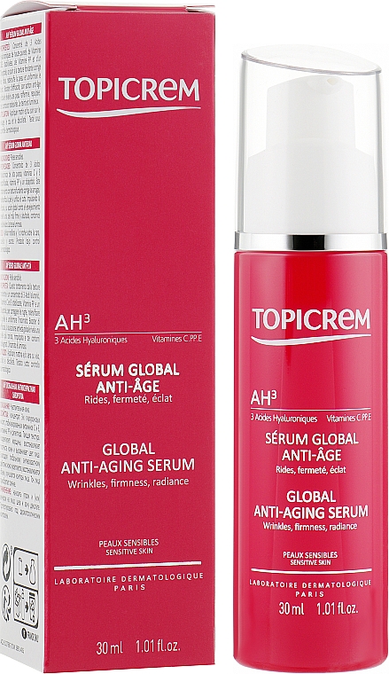 Przeciwstarzeniowe serum do twarzy - Topicrem Global Anti-Aging Serum — Zdjęcie N2