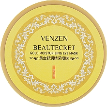 Hydrożelowe płatki pod oczy z koloidalnym złotem i spiruliną - Venzen Gold Moisturizing ??Eye Mask — Zdjęcie N3