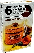 Podgrzewacze zapachowe tealight Anti-tobacco, 6 szt - Admit Scented Tea Light Anti Tobacco — Zdjęcie N1