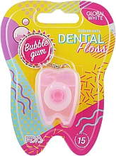 Kup Nić dentystyczna o smaku gumy balonowej - Global White Dental Floss Bubble Gum