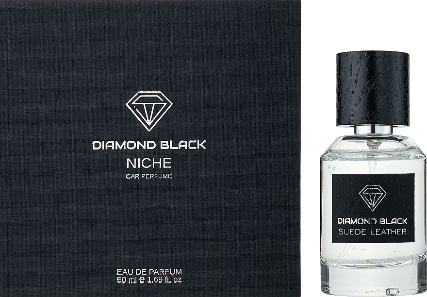 Diamond Black Suede Leather - Zapachy samochodowe — Zdjęcie N2