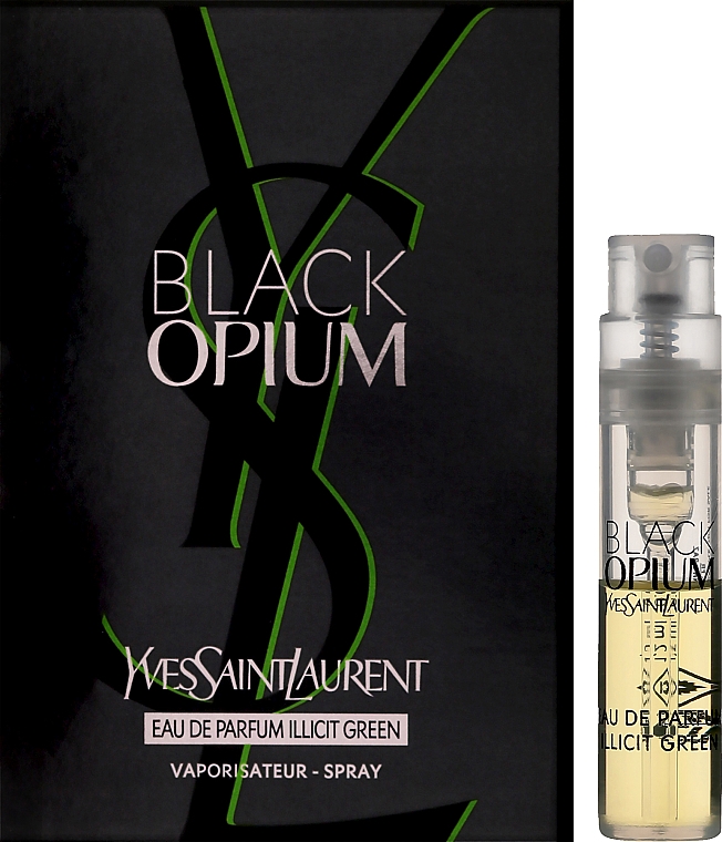 PREZENT! Yves Saint Laurent Black Opium Illicit Green - Woda perfumowana (próbka) — Zdjęcie N1