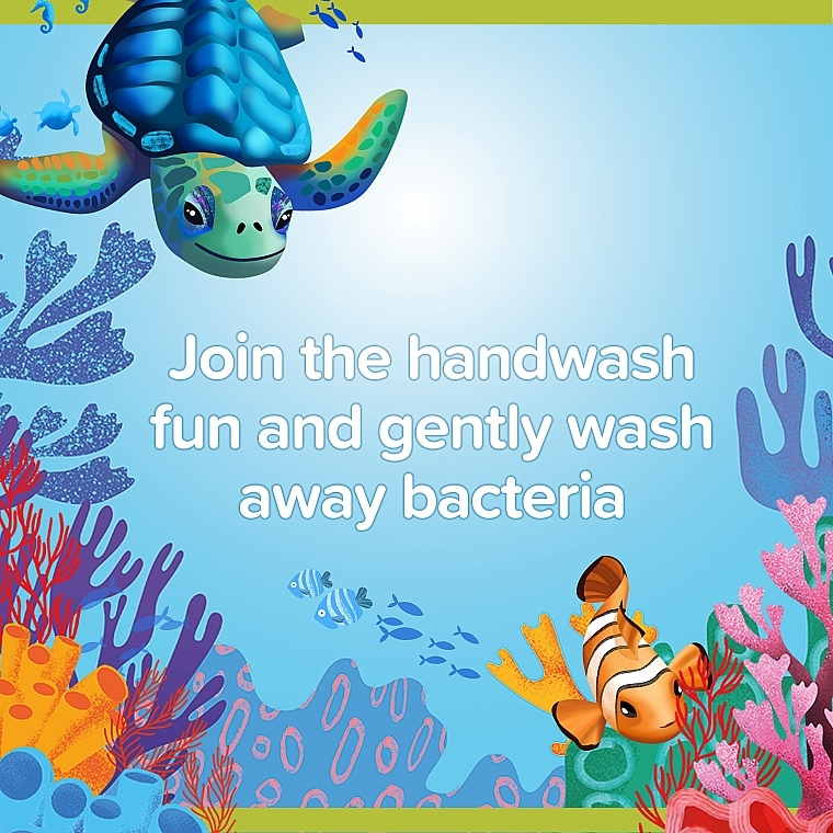 Delikatne mydło w płynie do rąk dla dzieci, dozownik - Palmolive Aquarium — Zdjęcie N5
