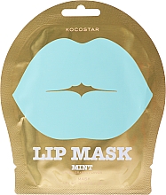 Kup Hydrożelowa maska ​​do ust z zielonych winogron - Kocostar Lip Mask Mint